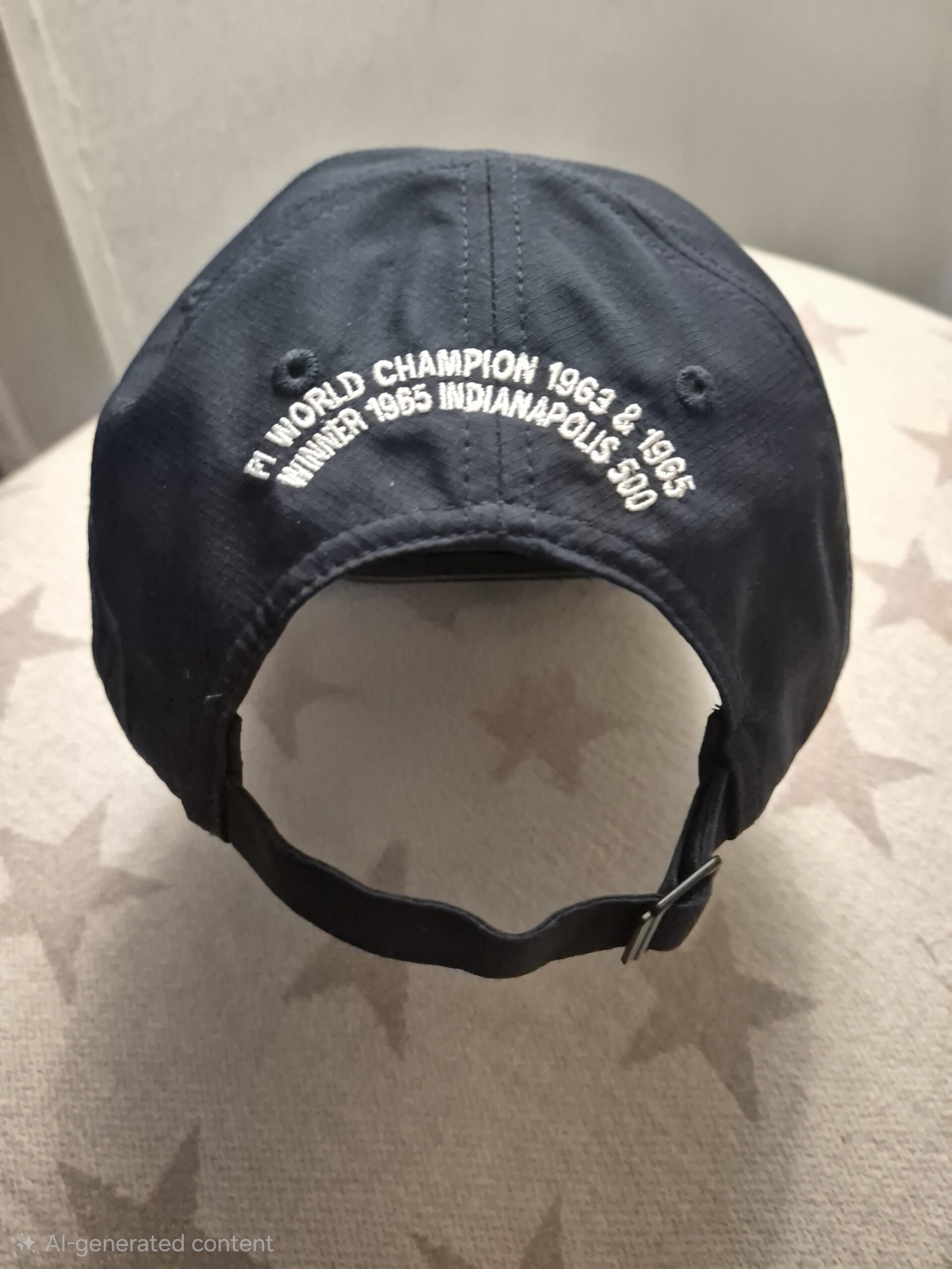 New Style Jim Clark Baseball Cap - Image 3