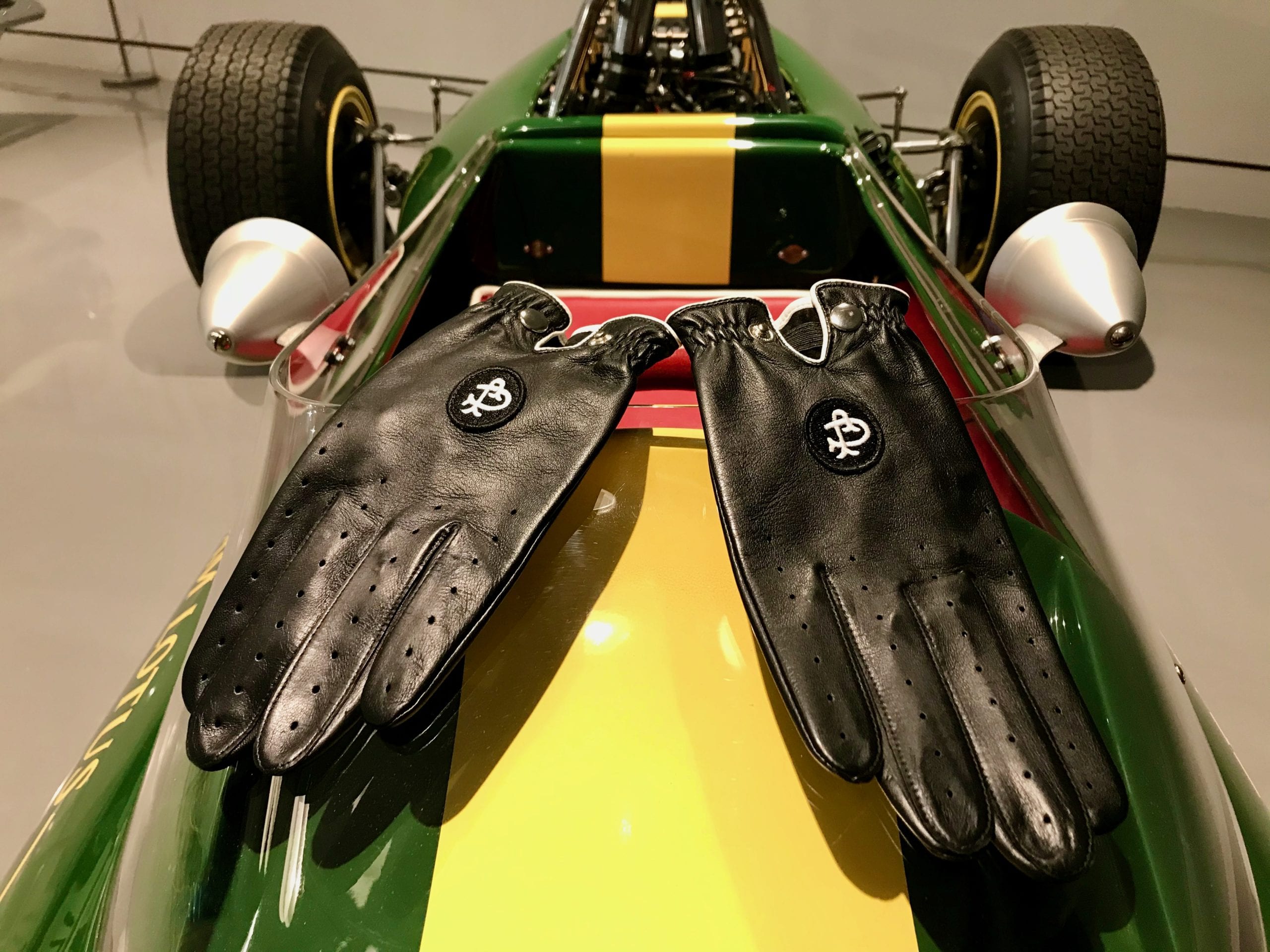 Jim Clark Driving Gloves - Black - Image 3